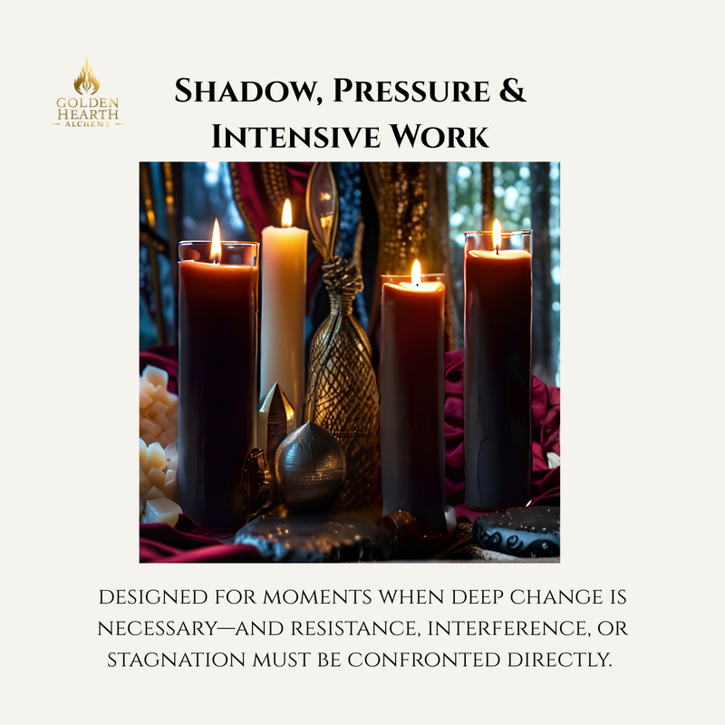 SHADOW, PRESSURE & INTENSIVE WORK