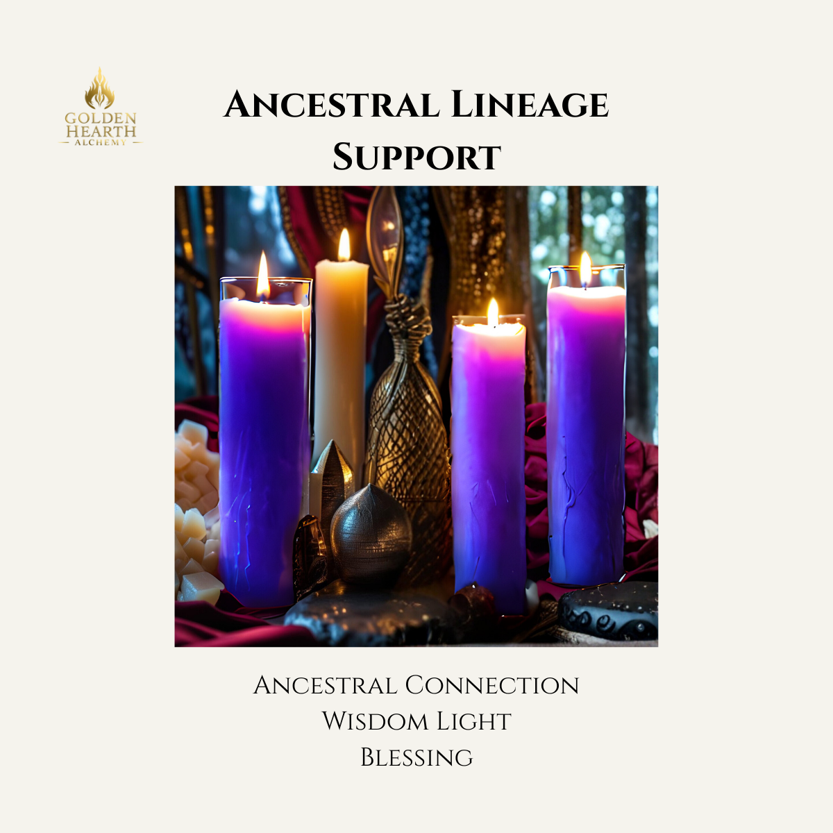 Ancestral Lineage Support ( 3-Candle Services )