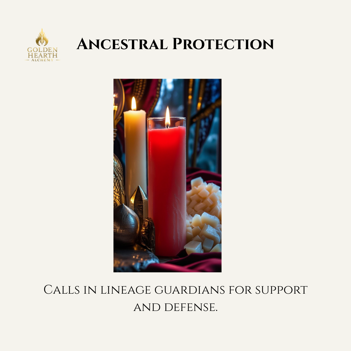 Ancestral Protection Candle