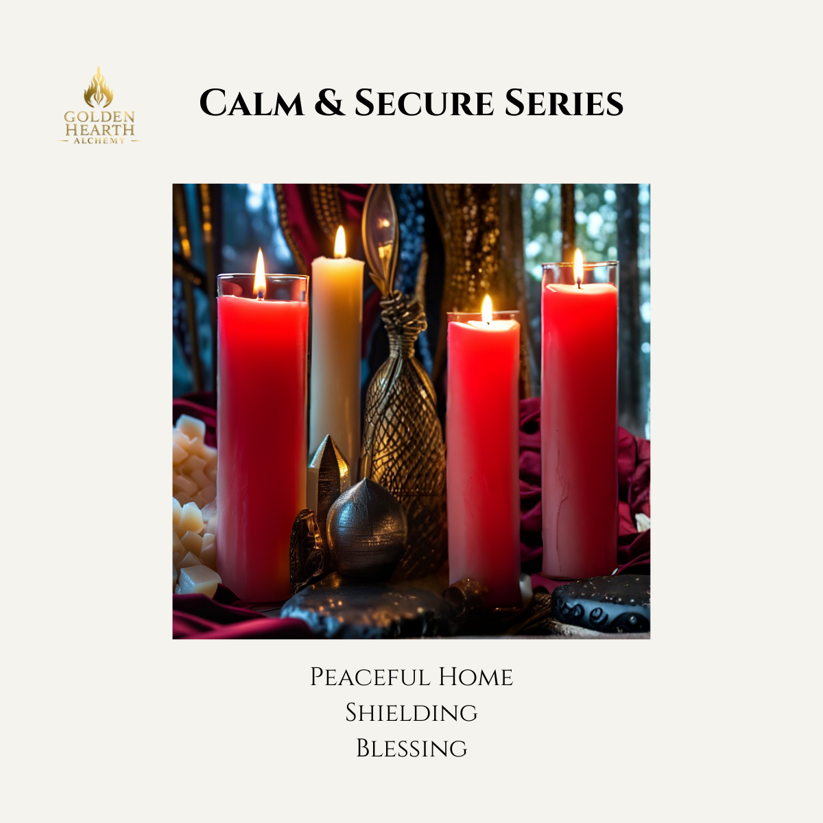 Calm & Secure Series ( 3-Candle Services )
