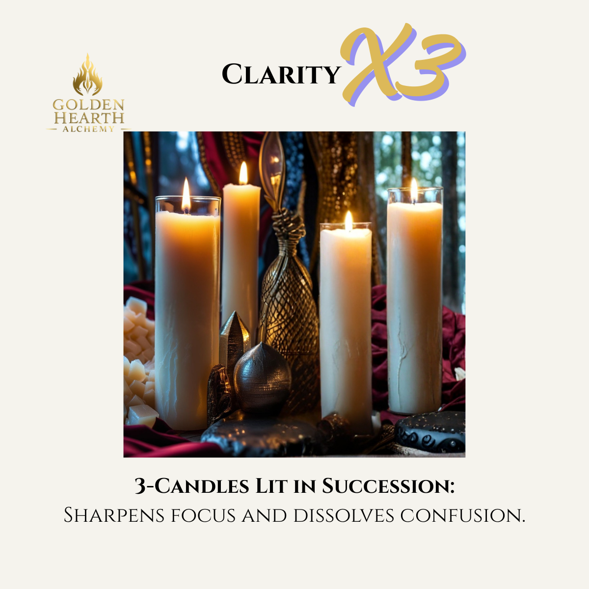 3X Clarity Candles