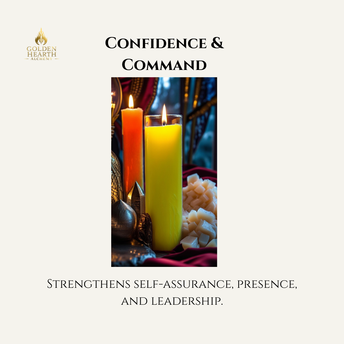 Confidence & Command Candle