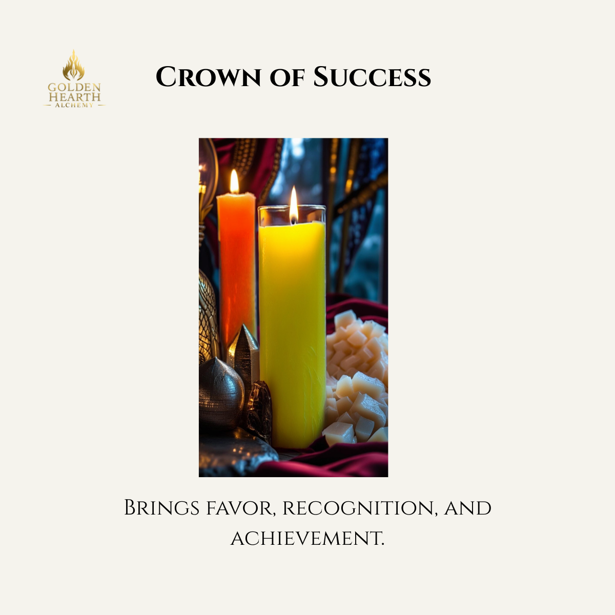Crown of Success Candle
