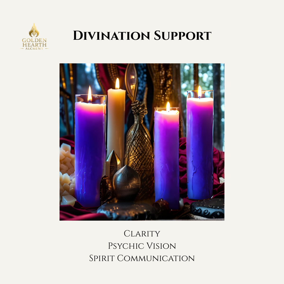 Divination Support ( 3-Candle Services )