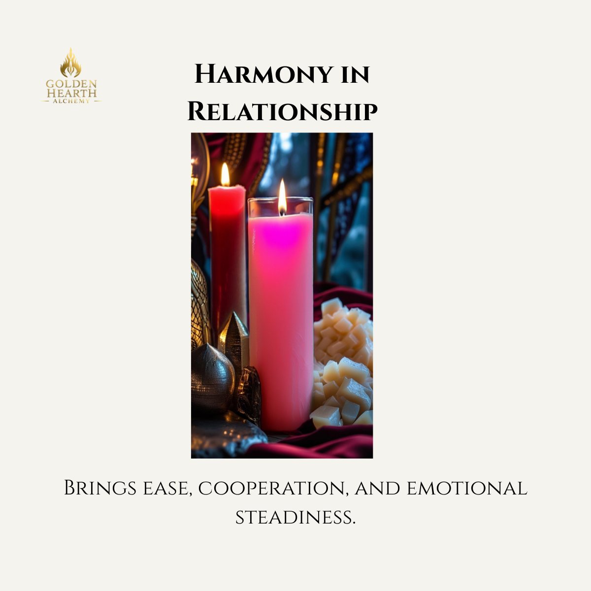 Harmony in Relationship Candle