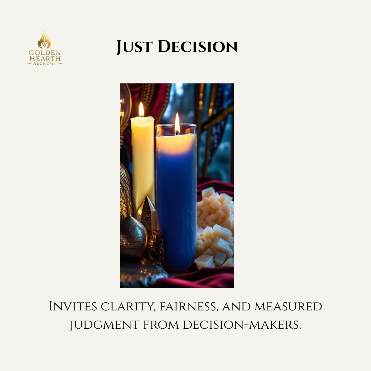 Just Decision Candle