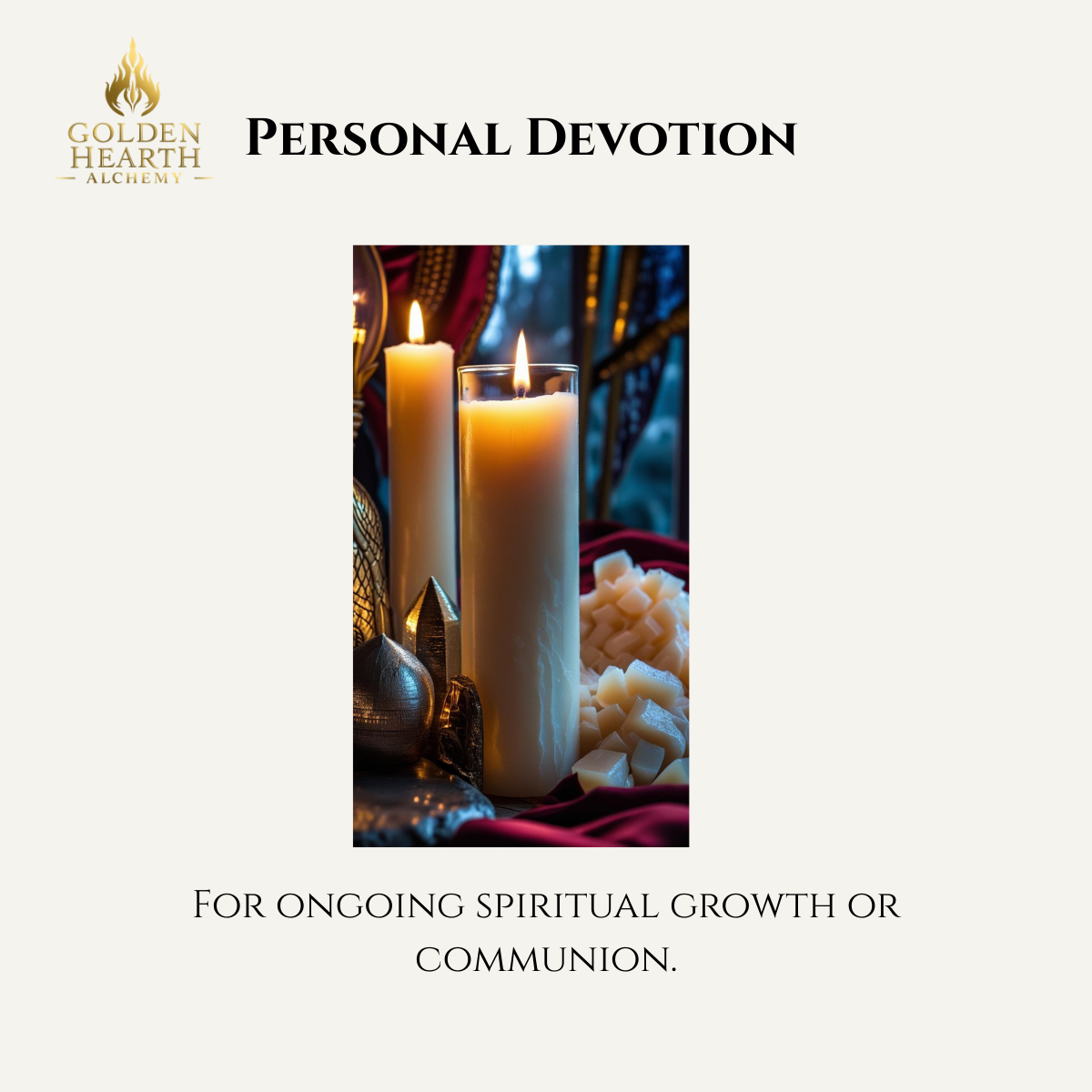Personal Devotion Candle