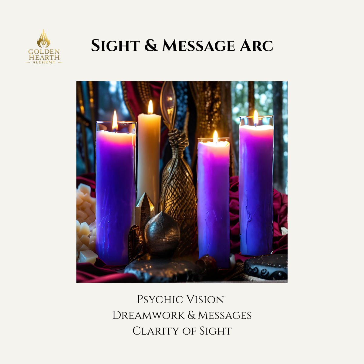 Sight & Message Arc ( 3-Candle Services )