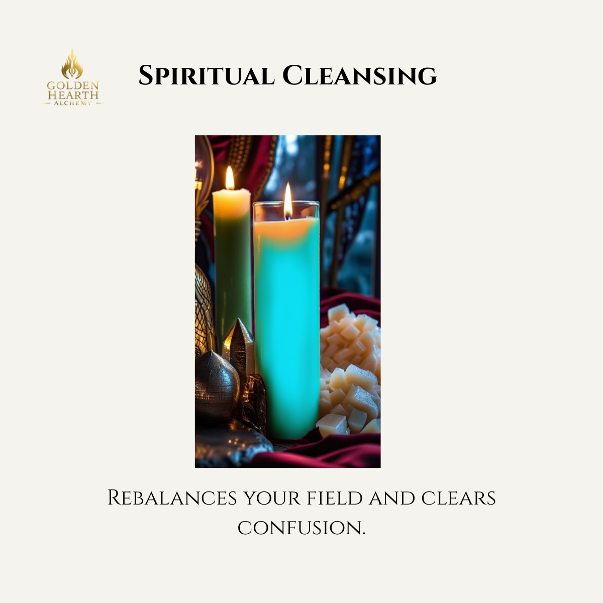Spiritual Cleansing Candle